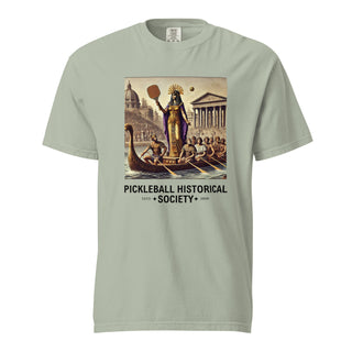 Cleopatra Arrives to Rome - Unisex garment-dyed heavyweight t-shirt
