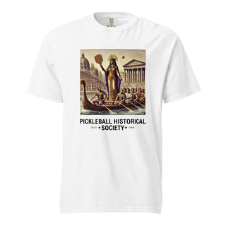 Cleopatra Arrives to Rome - Unisex garment-dyed heavyweight t-shirt