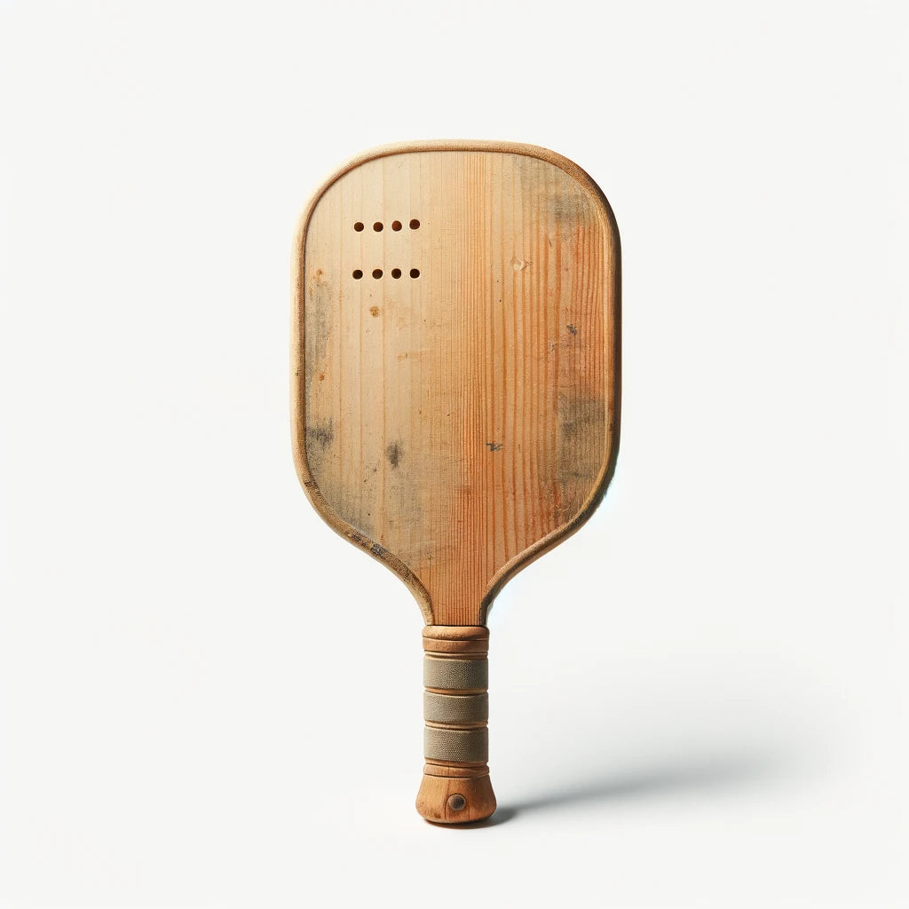 First Pickleball Racket Ever Vintage 1930s Wooden Pickleball Paddle – Pickleball Historical Society