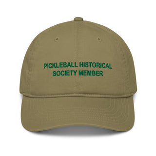 Society Member Organic Cotton Dad Hat - Kelly Green Thread