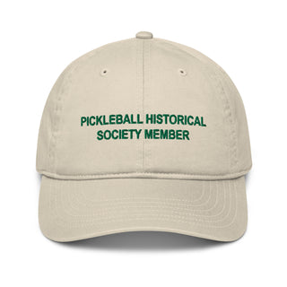Society Member Organic Cotton Dad Hat - Kelly Green Thread